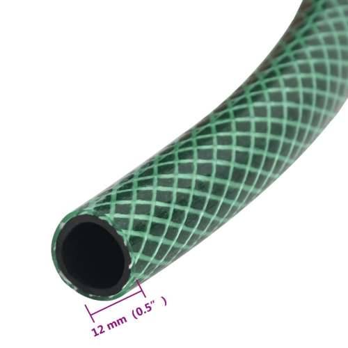 Vrtno crijevo sa setom priključaka zeleno 0,6 ” 50 m PVC Cijena