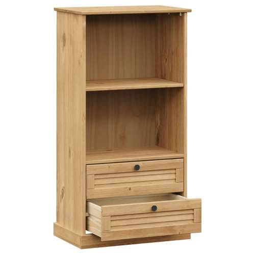 Regal za knjige VIGO 60 x 35 x 114,5 cm od masivne borovine - Smeđa 1 Cijena