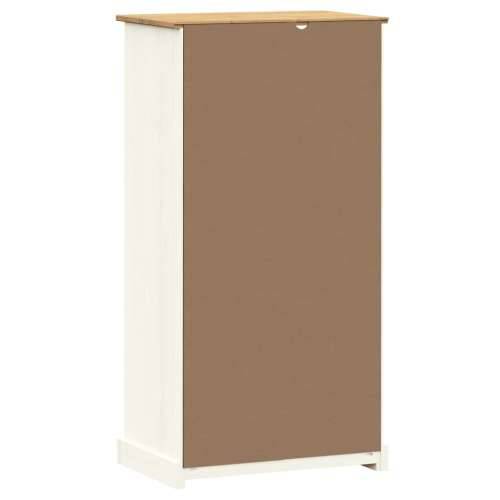 Regal za knjige VIGO bijeli 60x35x114,5 cm od masivne borovine - Bijela 1 Cijena