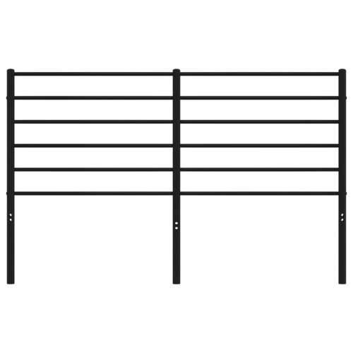 Metalno uzglavlje crno 120 cm - Crna 120 cm 1 Cijena