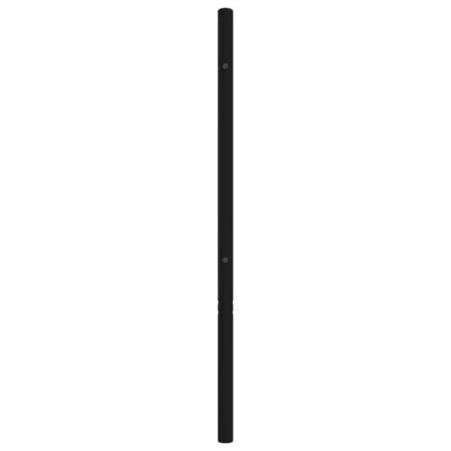 Metalno uzglavlje crno 120 cm - Crna 120 cm 1 Cijena