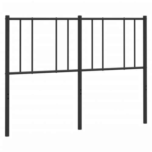Metalno uzglavlje crno 120 cm - Crna 120 cm 1 Cijena