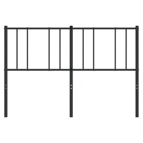 Metalno uzglavlje crno 120 cm - Crna 120 cm 1 Cijena