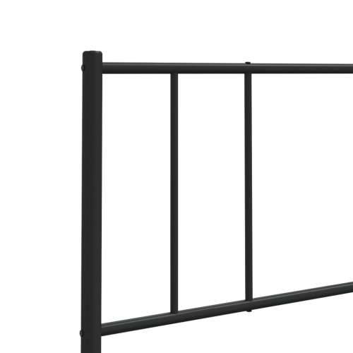 Metalno uzglavlje crno 120 cm - Crna 120 cm 1 Cijena