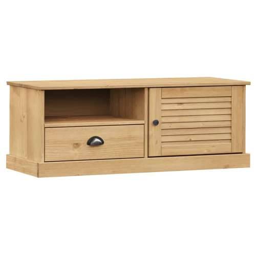 TV ormarić VIGO 106 x 40 x 40 cm od masivne borovine - Smeđa 1 Cijena