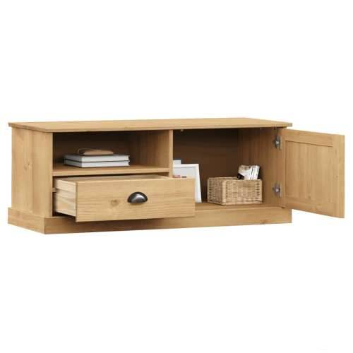 TV ormarić VIGO 106 x 40 x 40 cm od masivne borovine - Smeđa 1 Cijena