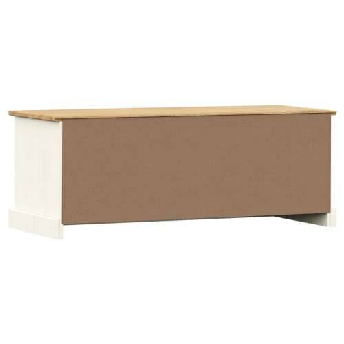 TV ormarić VIGO bijeli 106 x 40 x 40 cm od masivne borovine - Bijela 1 Cijena