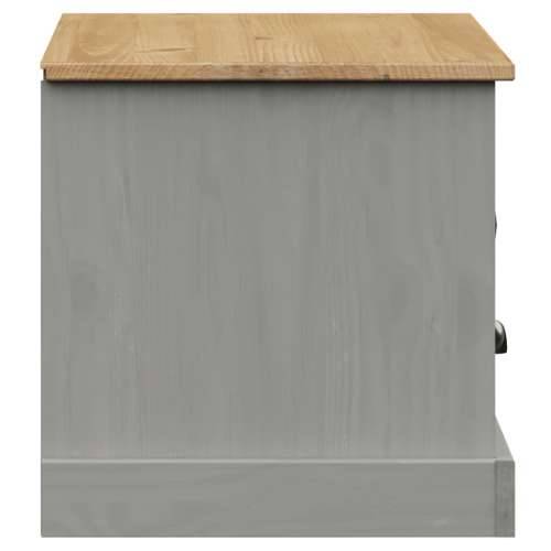 TV ormarić VIGO sivi 106 x 40 x 40 cm od masivne borovine - Siva 1 Cijena
