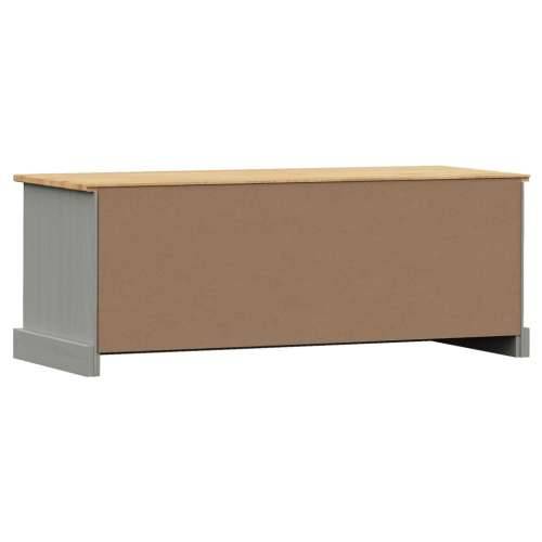TV ormarić VIGO sivi 106 x 40 x 40 cm od masivne borovine - Siva 1 Cijena