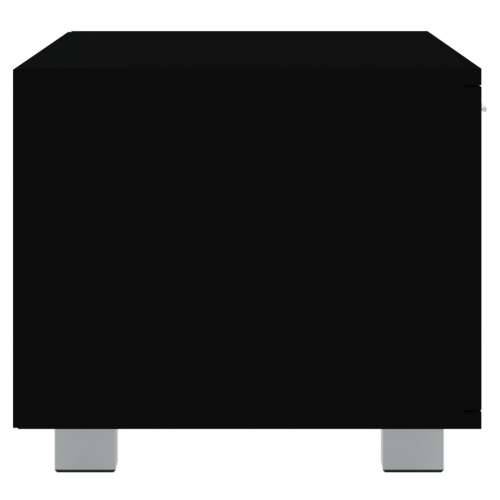 TV ormarić crni 120 x 40,5 x 35 cm od konstruiranog drva - Crna 1 120 cm Cijena