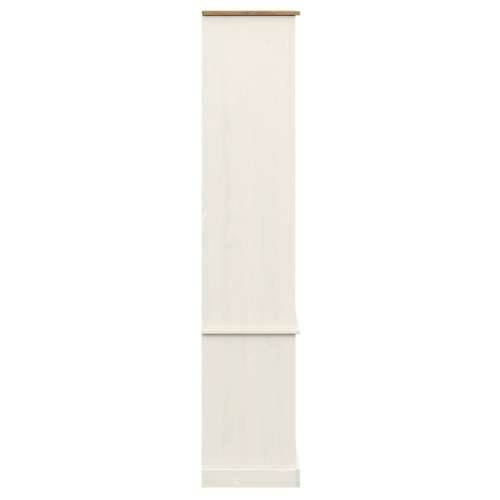 Vitrina sa staklom VIGO bijela 85x35x170 cm od masivne borovine - Bijela 1 Cijena