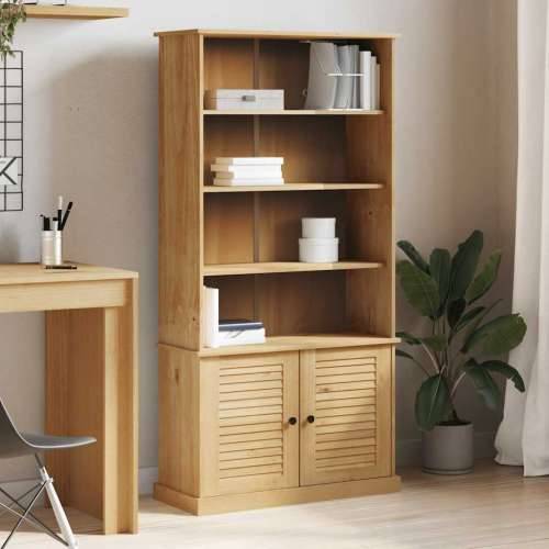 Regal za knjige VIGO 85 x 35 x 170 cm od masivne borovine - Smeđa 1 Cijena