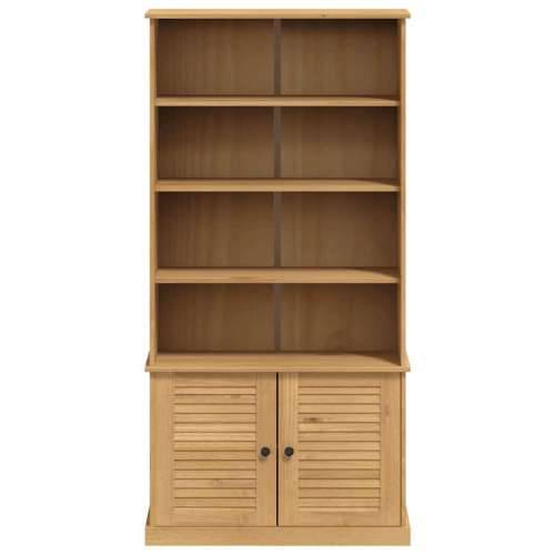 Regal za knjige VIGO 85 x 35 x 170 cm od masivne borovine - Smeđa 1 Cijena