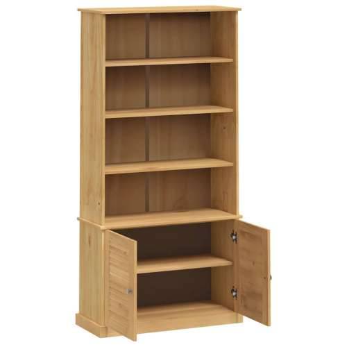Regal za knjige VIGO 85 x 35 x 170 cm od masivne borovine - Smeđa 1 Cijena