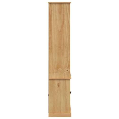 Regal za knjige VIGO 85 x 35 x 170 cm od masivne borovine - Smeđa 1 Cijena