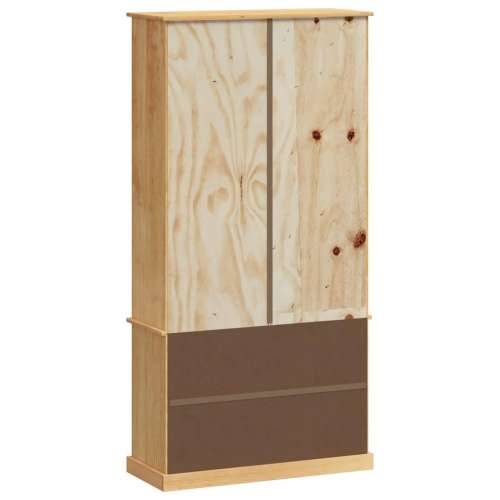 Regal za knjige VIGO 85 x 35 x 170 cm od masivne borovine - Smeđa 1 Cijena