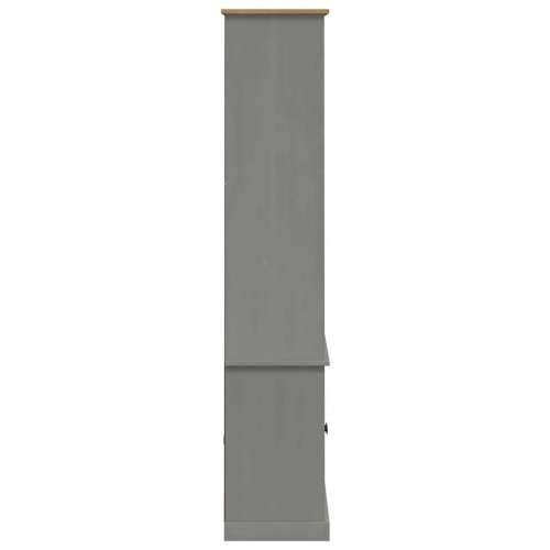 Regal za knjige VIGO sivi 85 x 35 x 170 cm od masivne borovine - Siva 1 Cijena