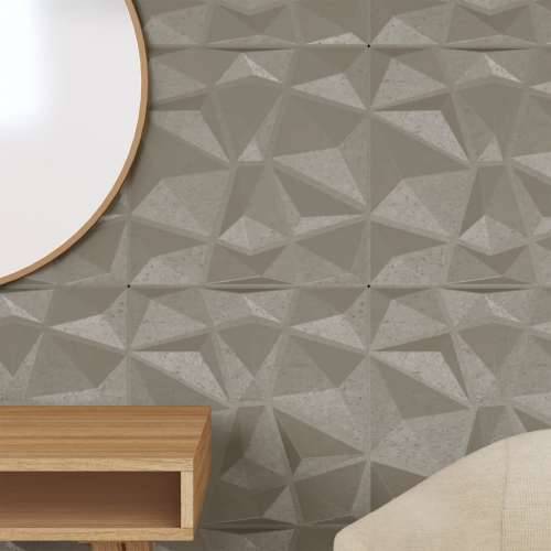 Zidni paneli 24 kom boja betona 50 x 50 cm XPS 6 m² dijamanti - Beton siva 24 Cijena