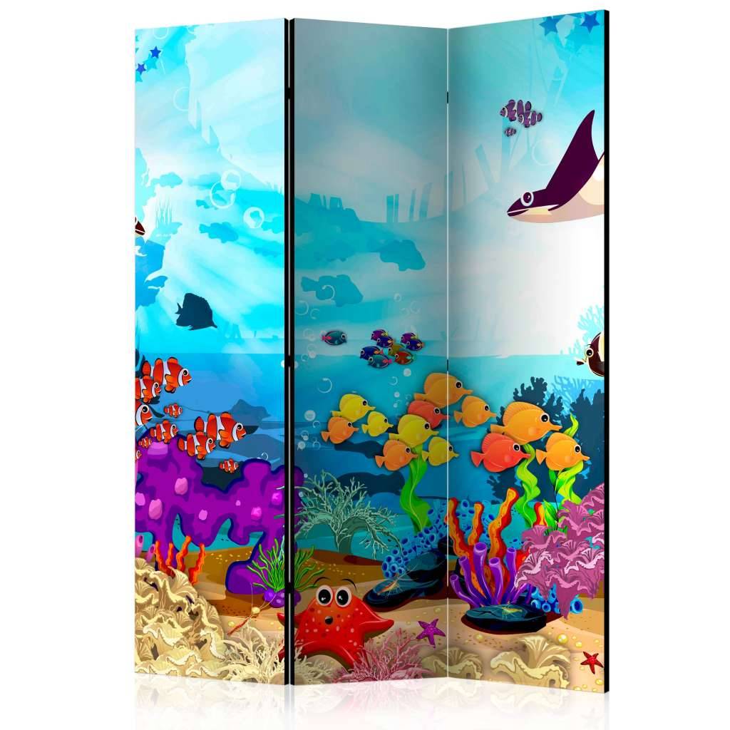 Paravan u 3 dijela - Underwater Fun [Room Dividers] 135x172
