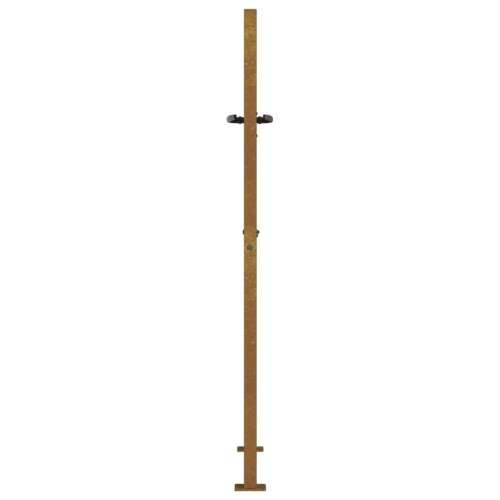 Vrtna vrata 105 x 130 cm od čelika COR-TEN s uzorkom trave - 105 x 130 cm Cijena