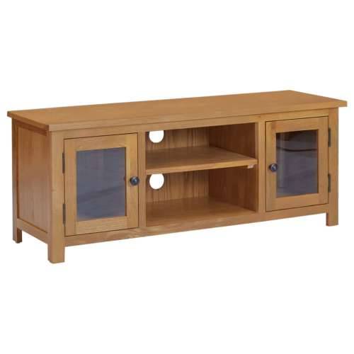 TV ormarić 110 x 35 x 44 cm od masivne hrastovine Cijena
