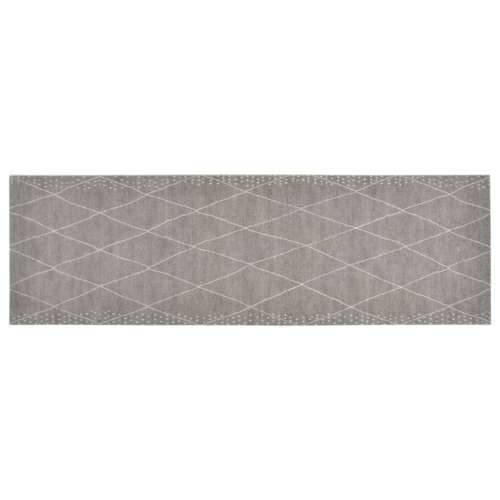 Kuhinjski tepih perivi s uzorkom rombova 60 x 180 cm baršunasti Cijena