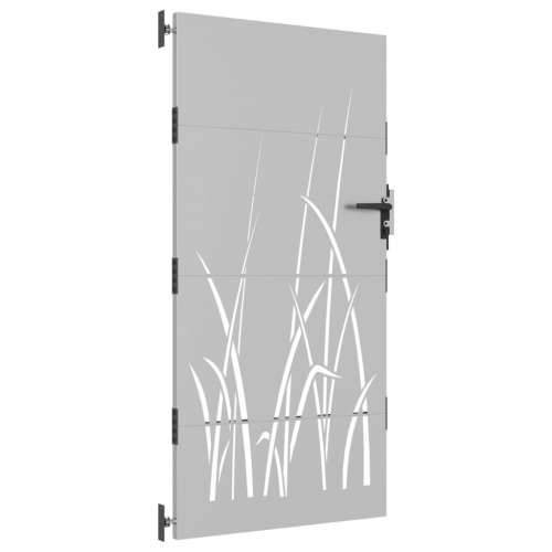 Dvorišna vrata - Vrtna vrata 85 x 200 cm od čelika COR-TEN s uzorkom trave - 85 x 200 cm Cijena