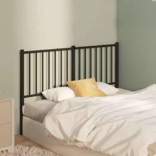 Metalno uzglavlje crno 120 cm - Crna 120 cm 1 Cijena