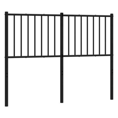 Metalno uzglavlje crno 120 cm - Crna 120 cm 1 Cijena