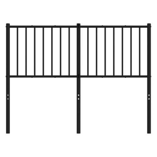 Metalno uzglavlje crno 120 cm - Crna 120 cm 1 Cijena