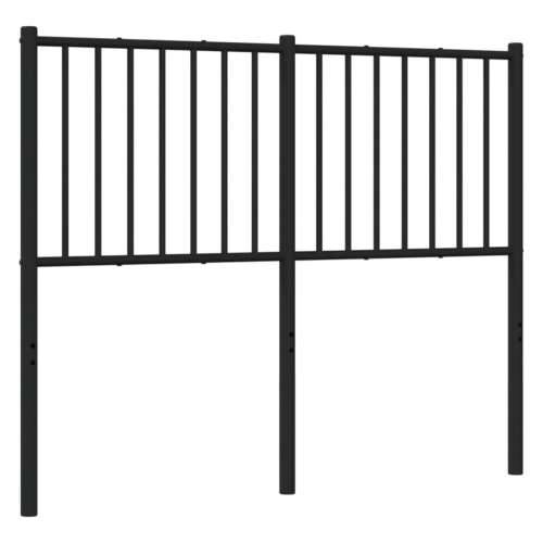 Metalno uzglavlje crno 120 cm - Crna 120 cm 1 Cijena