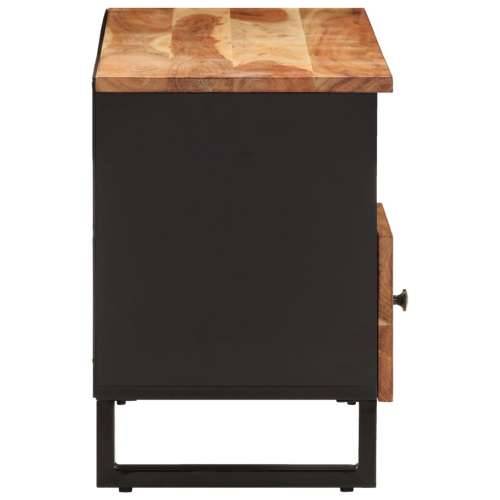 TV ormarić 100 x 33 x 46 cm drvo bagrema i konstruirano drvo - Svjetlosmeđa 1 Cijena