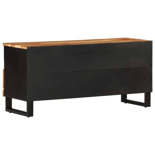 TV ormarić 100 x 33 x 46 cm drvo bagrema i konstruirano drvo - Svjetlosmeđa 1 Cijena