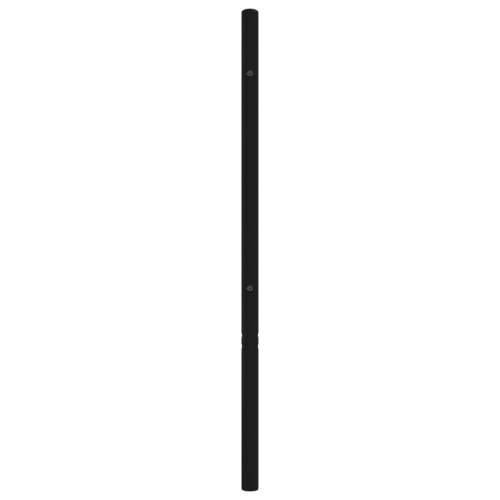 Metalno uzglavlje crno 135 cm - Crna 135 cm 1 Cijena