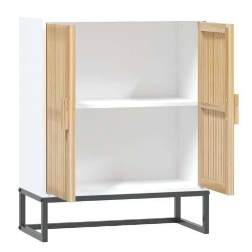 Komoda bijela 60 x 30 x 75 cm od konstruiranog drva - Bijela 1 Cijena