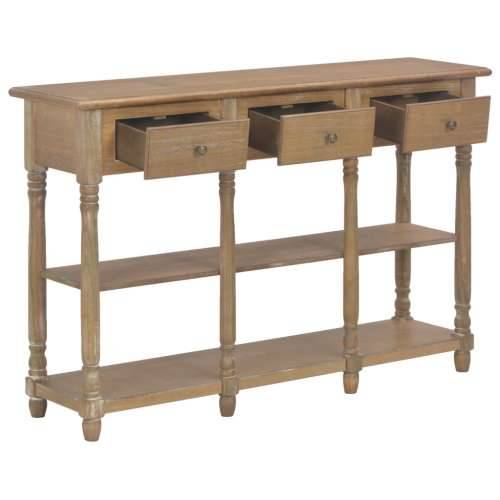 Konzolni stol 110 x 30 x76 cm od konstruiranog drva - Prirodna 1 Cijena