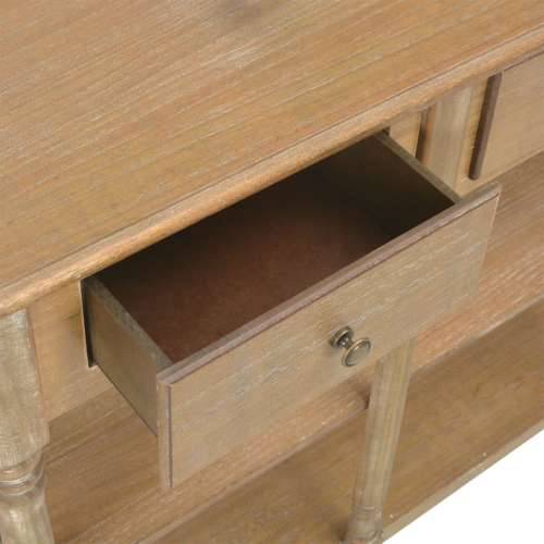 Konzolni stol 110 x 30 x76 cm od konstruiranog drva - Prirodna 1 Cijena