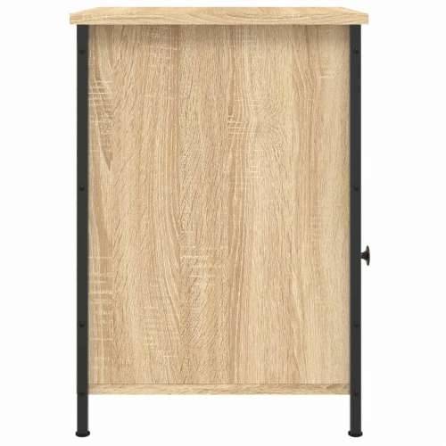 Noćni ormarić boja hrasta 40 x 42 x 60 cm od konstruiranog drva - sonoma hrast 1 Cijena