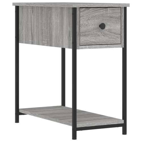 Noćni ormarić boja hrasta 30 x 60 x 60 cm konstruirano drvo - Sivi hrast sonoma 1 Cijena