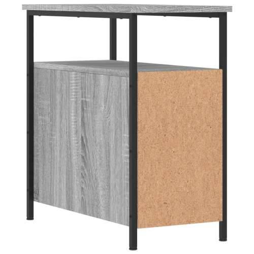 Noćni ormarić boja hrasta 30 x 60 x 60 cm konstruirano drvo - Sivi hrast sonoma 1 Cijena