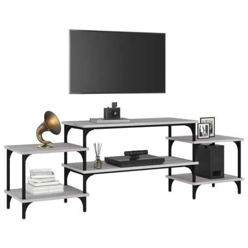 TV ormarić boja hrasta sonome 157x35x52 cm konstruirano drvo - Sivi hrast sonoma 1 157 cm Cijena