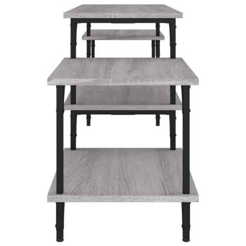 TV ormarić boja hrasta sonome 157x35x52 cm konstruirano drvo - Sivi hrast sonoma 1 157 cm Cijena