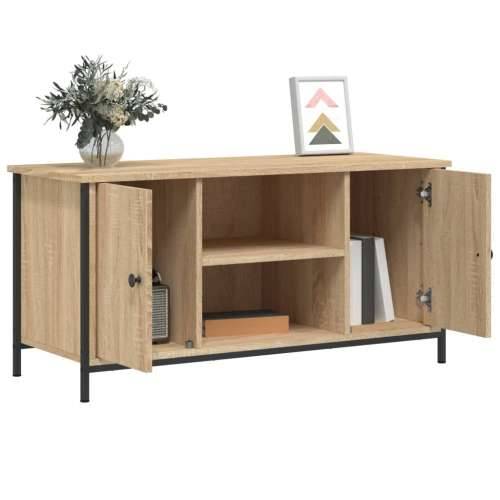 TV ormarić boja hrasta 100 x 40 x 50 cm od konstruiranog drva - sonoma hrast 1 Cijena