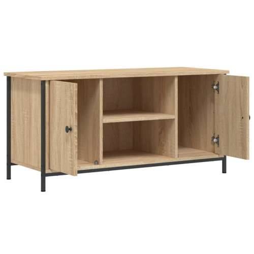 TV ormarić boja hrasta 100 x 40 x 50 cm od konstruiranog drva - sonoma hrast 1 Cijena