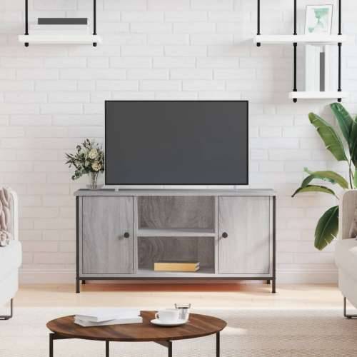 TV ormarić boja hrasta sonome 100x40x50 cm konstruirano drvo - Sivi hrast sonoma 1 Cijena