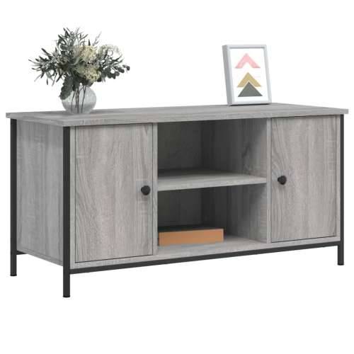 TV ormarić boja hrasta sonome 100x40x50 cm konstruirano drvo - Sivi hrast sonoma 1 Cijena