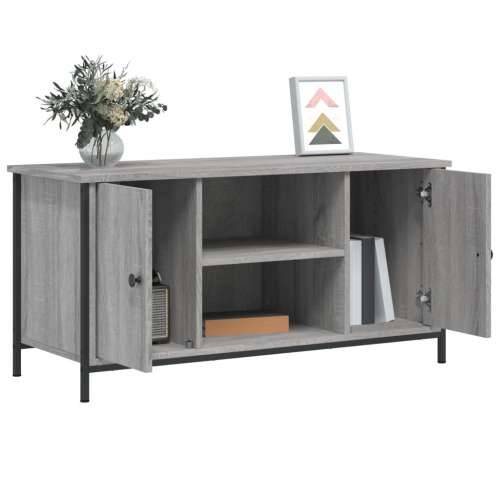 TV ormarić boja hrasta sonome 100x40x50 cm konstruirano drvo - Sivi hrast sonoma 1 Cijena