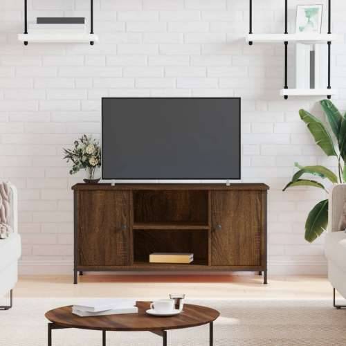 TV ormarić Smeđi hrast 100x40x50 cm konstruirano drvo - Smeđi hrast 1 Cijena