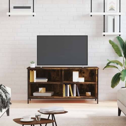 TV ormarić boja dimljenog hrasta 100x40x50 cm konstruirano drvo - Dimljeni hrast 1 Cijena