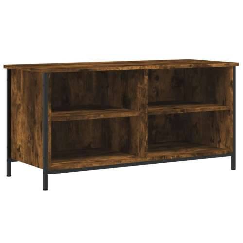 TV ormarić boja dimljenog hrasta 100x40x50 cm konstruirano drvo - Dimljeni hrast 1 Cijena